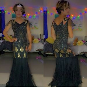 Black size 8 Mermaid Dress